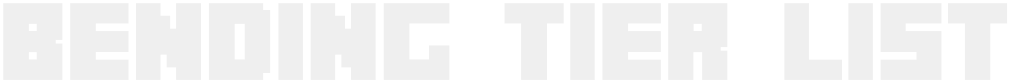 Tier List